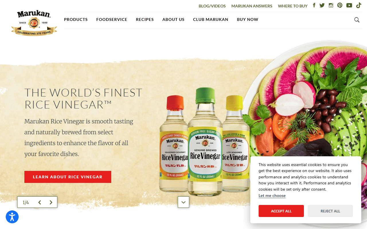Maracon sponsor landing page advertised on Fast Politics with Molly Jong-Fast