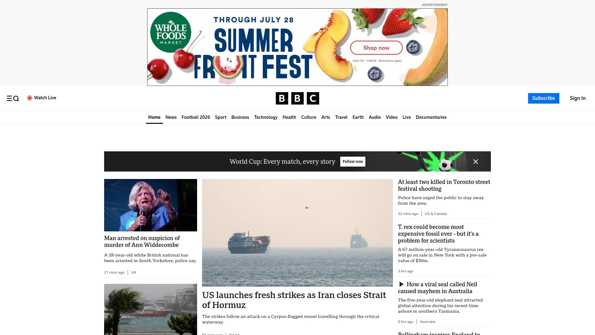 The Interface sponsor landing page advertised on TechCrunch Daily Crunch