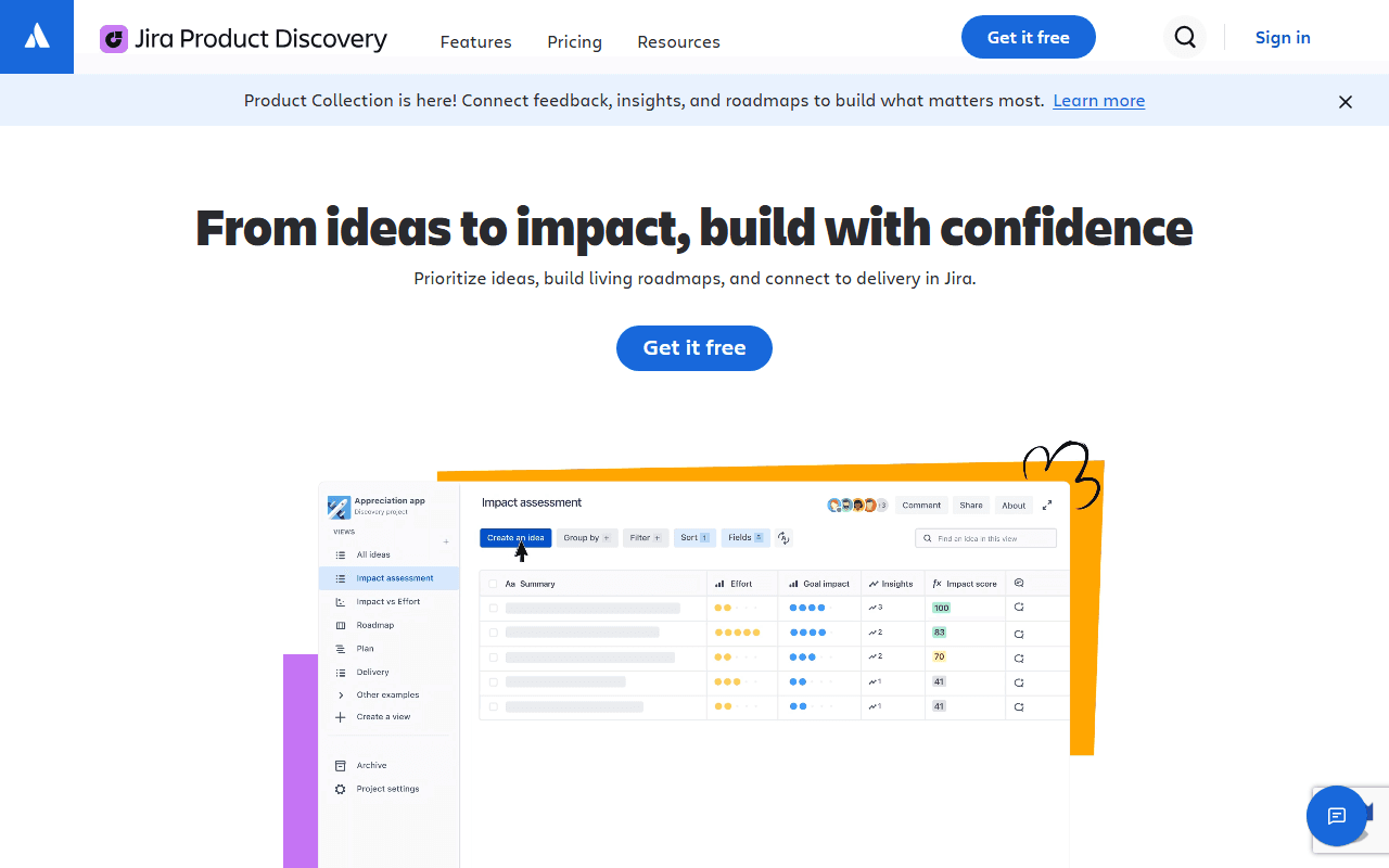 Jira Product Discovery sponsor landing page advertised on How I AI