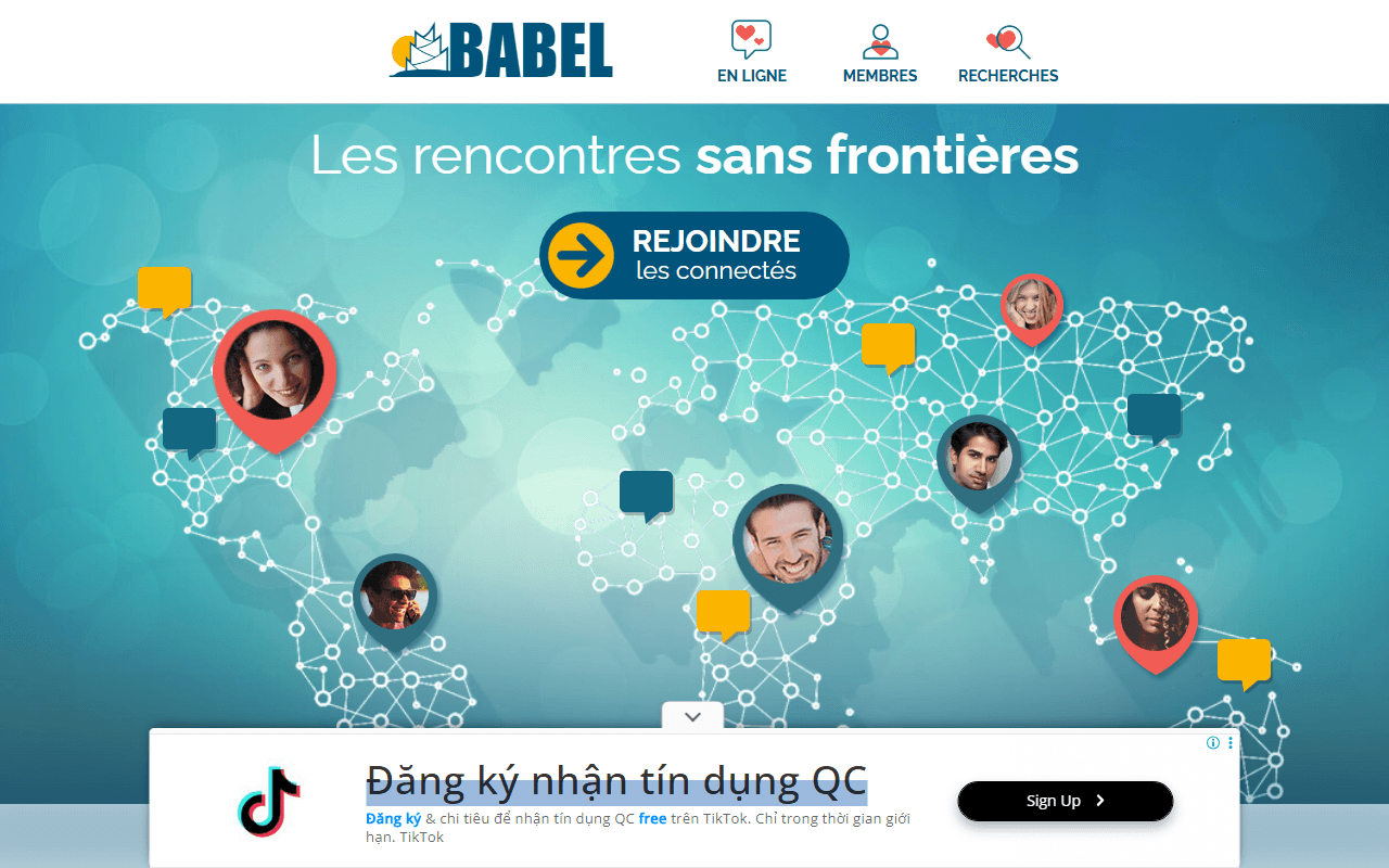 Babbel sponsor landing page advertised on NPR News Now