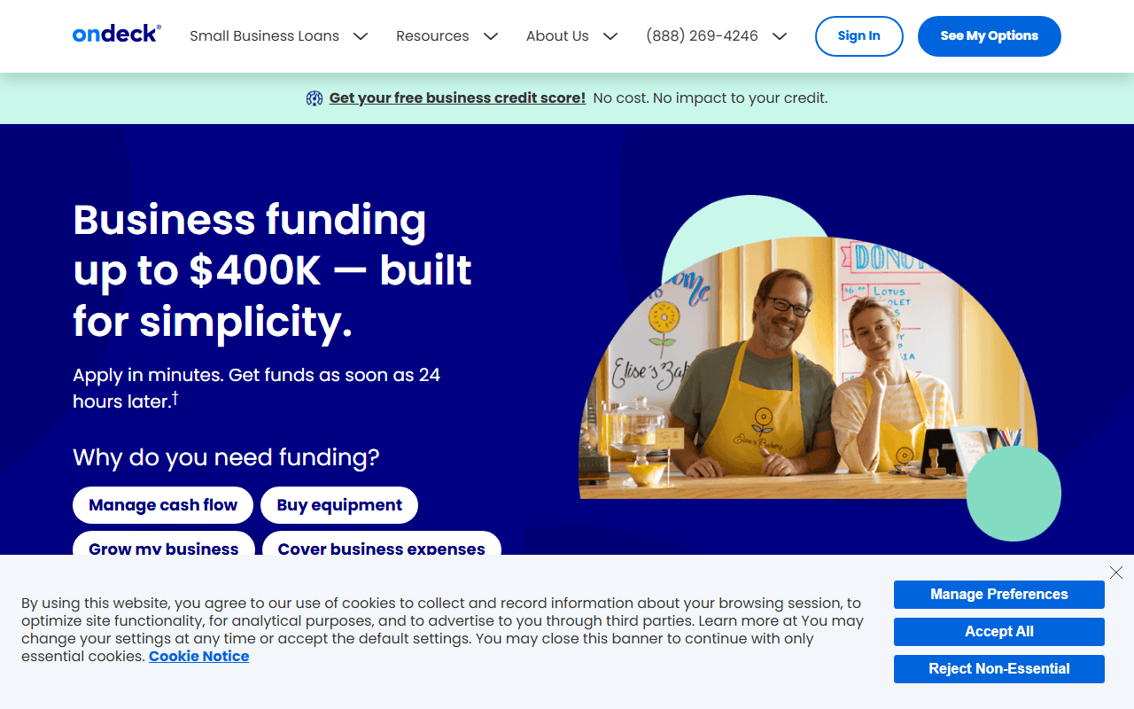 NBC News sponsor landing page advertised on Fast Politics with Molly Jong-Fast