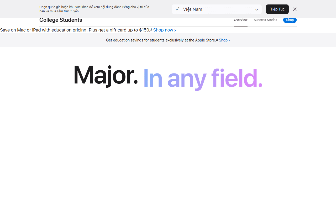 Mac sponsor landing page advertised on The Spirit Daughter Podcast