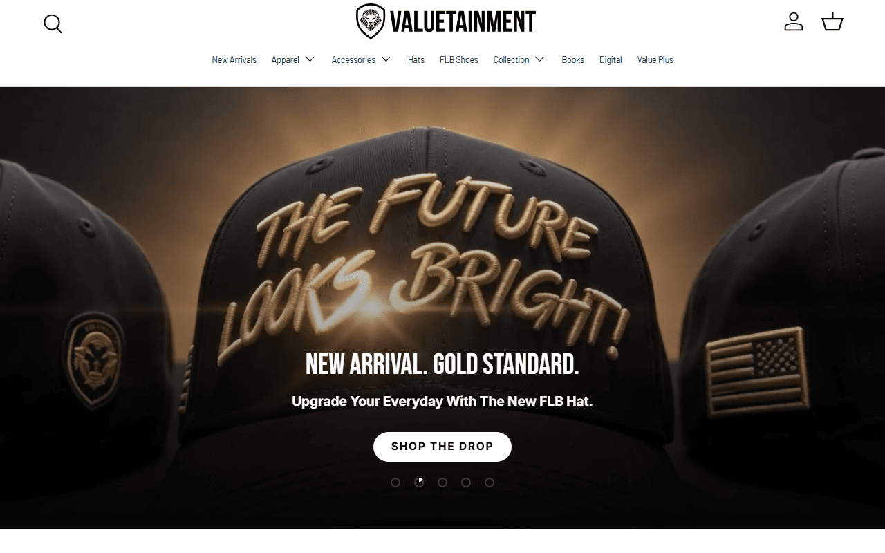 Future Looks Bright sponsor landing page advertised on PBD Podcast