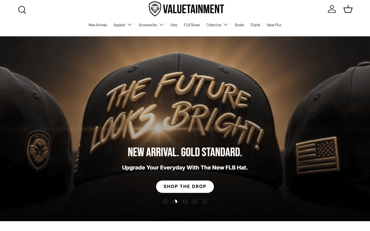 Future Looks Bright sponsor landing page advertised on PBD Podcast