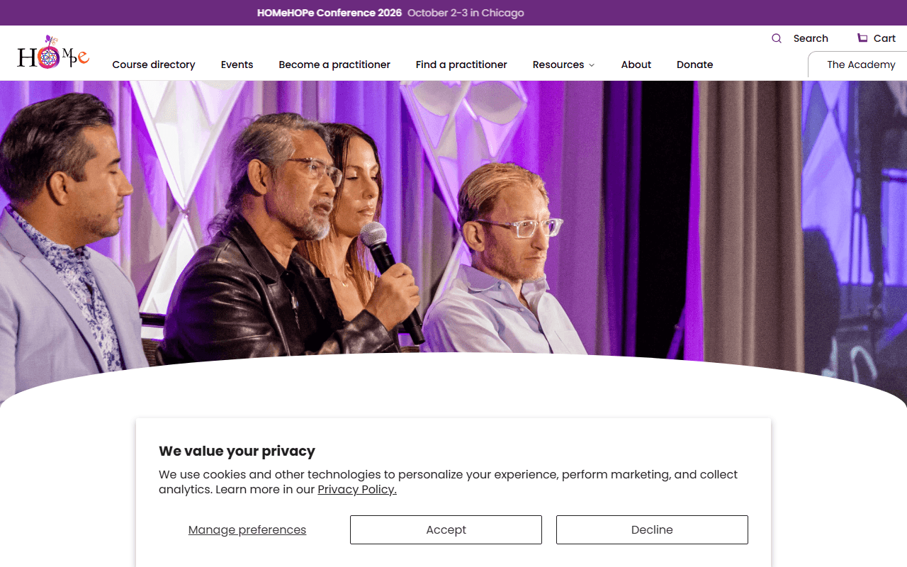 Health Optimization Medicine and Practice sponsor landing page advertised on Smarter Not Harder