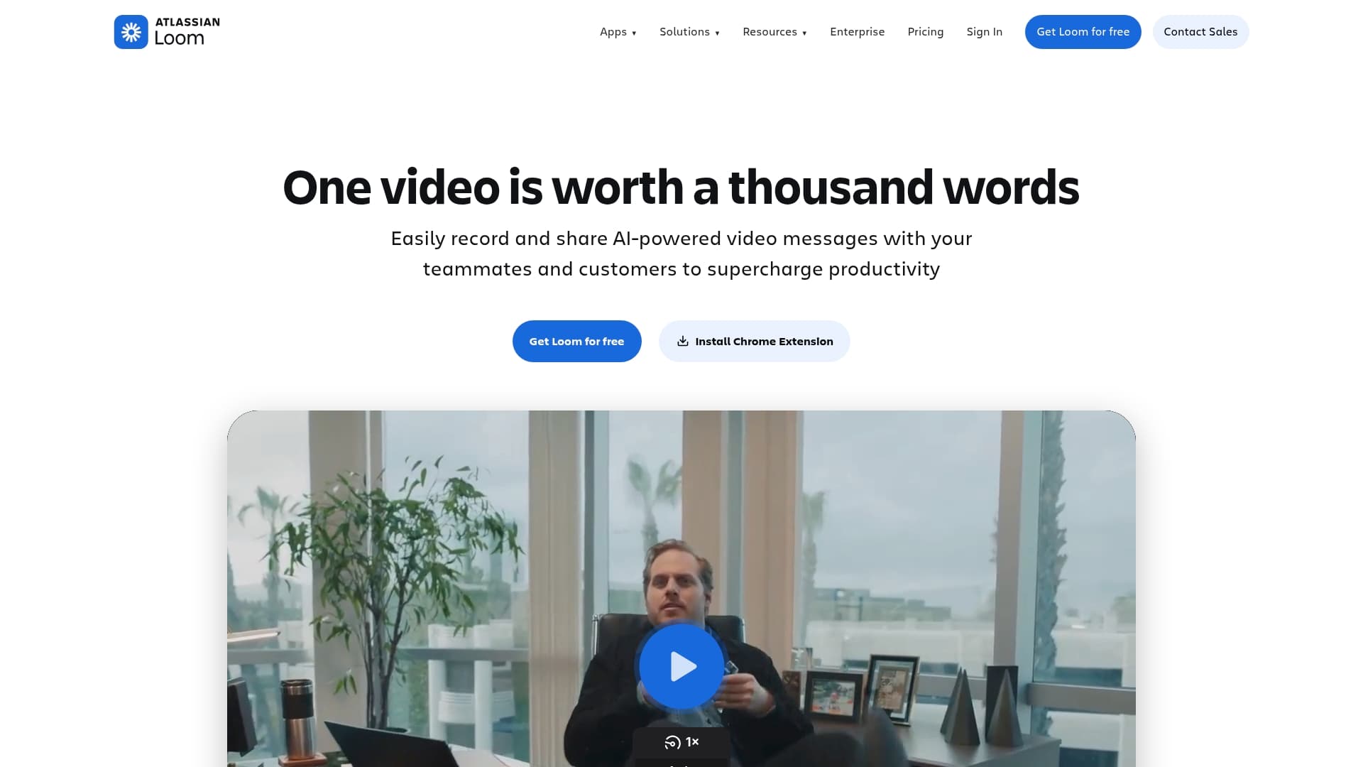 Loom sponsor landing page advertised on The Twenty Minute VC (20VC): Venture Capital | Startup Funding | The Pitch