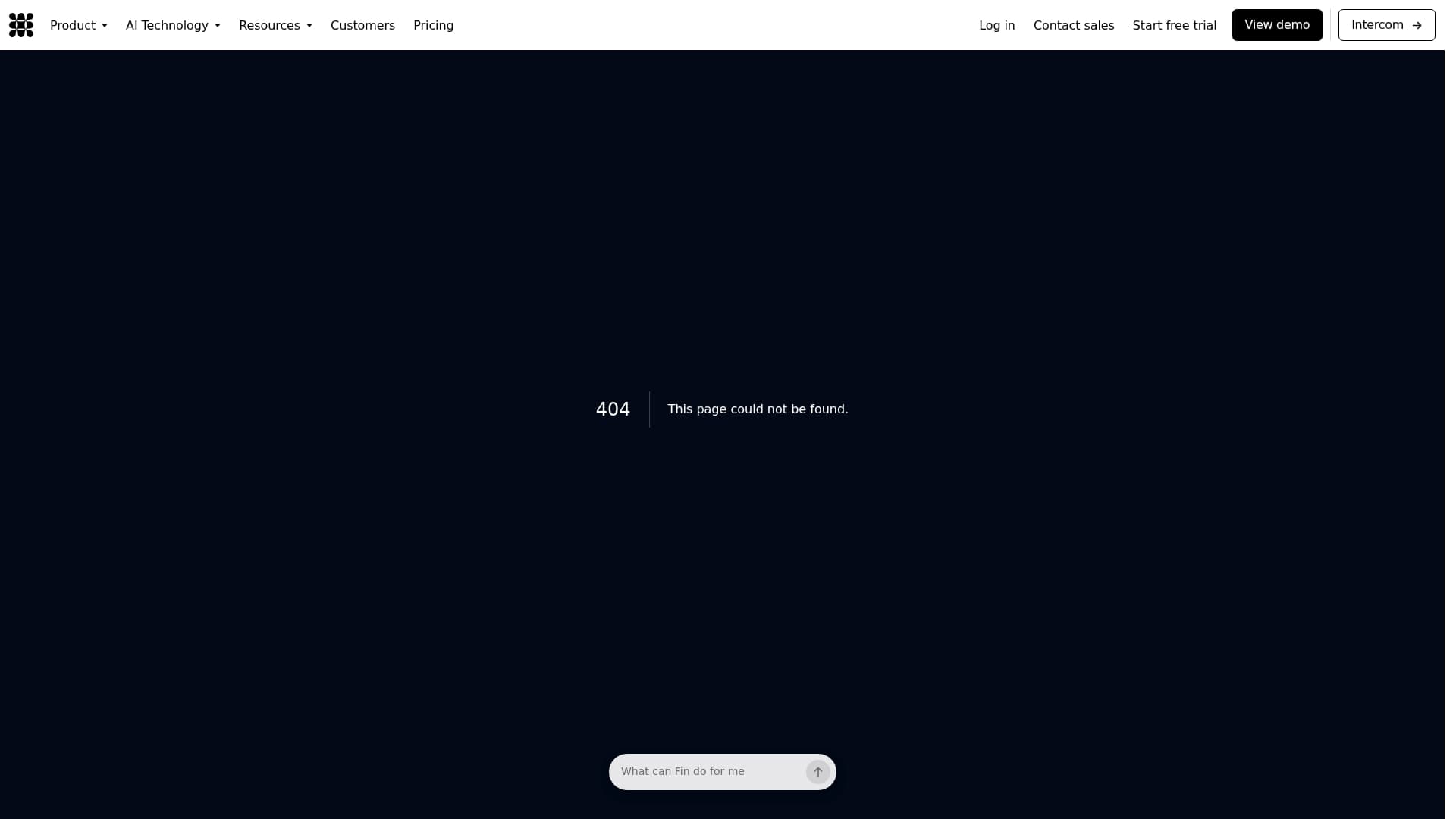 Fin sponsor landing page advertised on The Twenty Minute VC (20VC): Venture Capital | Startup Funding | The Pitch