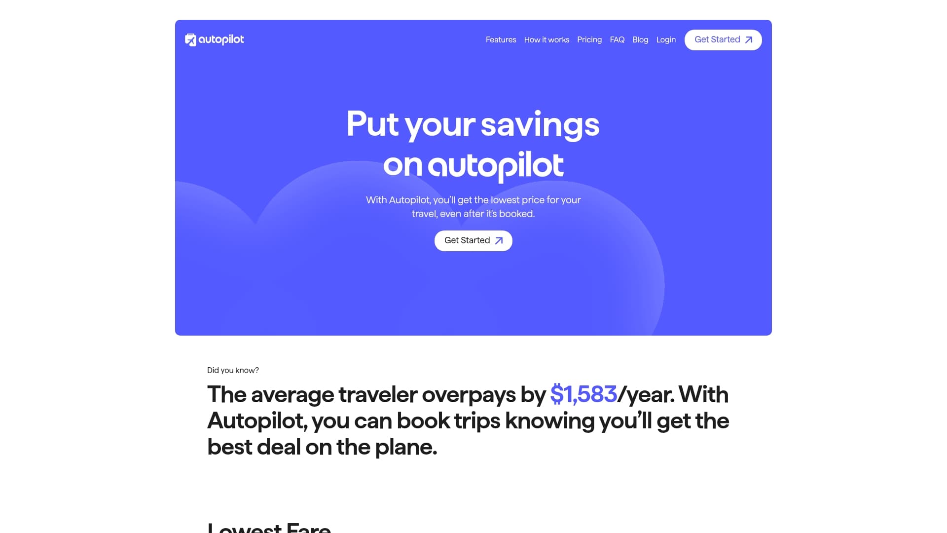 Autopilot sponsor landing page advertised on All the Hacks with Chris Hutchins