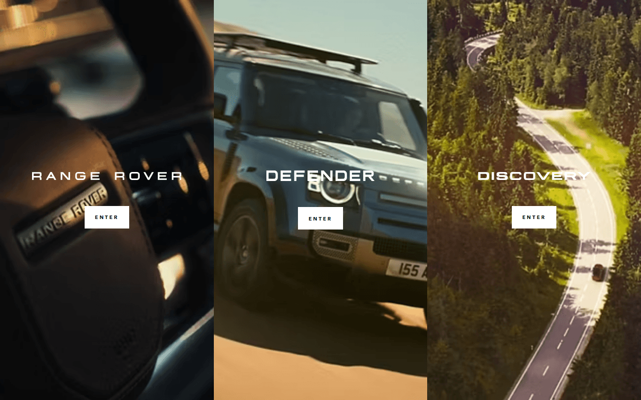 Land Rover sponsor landing page advertised on Happier with Gretchen Rubin