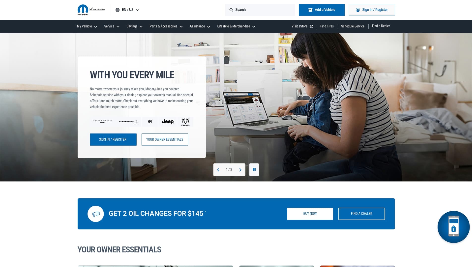 Lululemon sponsor landing page advertised on 20/20