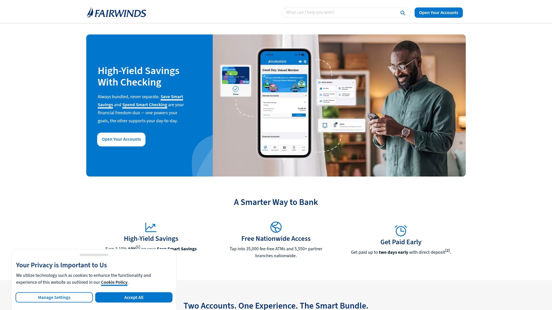 Fairwinds Credit Union sponsor landing page advertised on The Ramsey Show