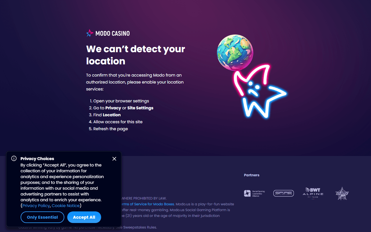 Spacetime with Stewart Gary sponsor landing page advertised on SpaceTime with Stuart Gary