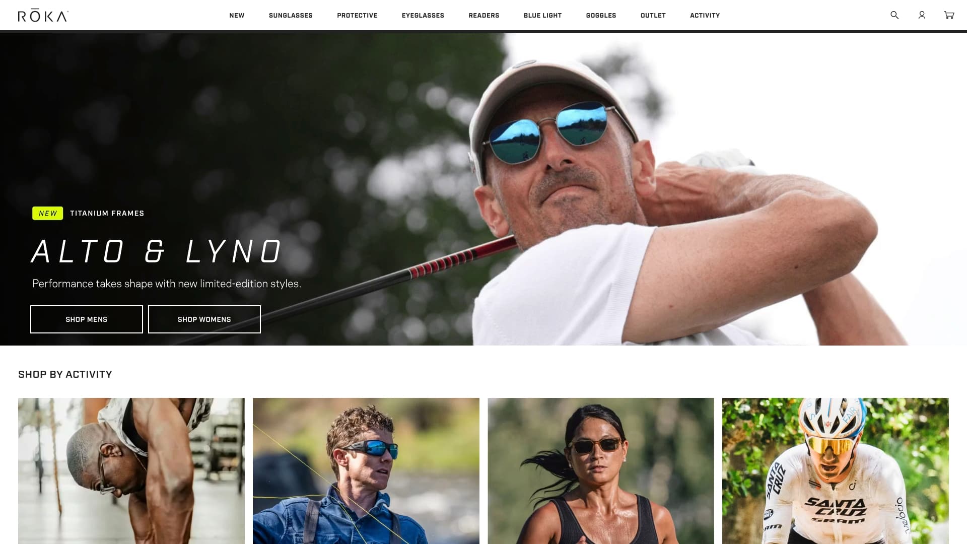 Roka sponsor landing page advertised on Shawn Ryan Show