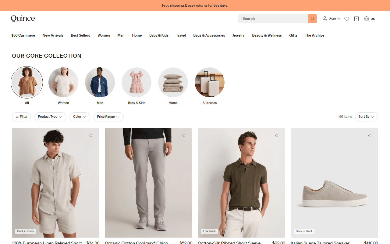 Wayfair sponsor landing page advertised on The Daily Stoic