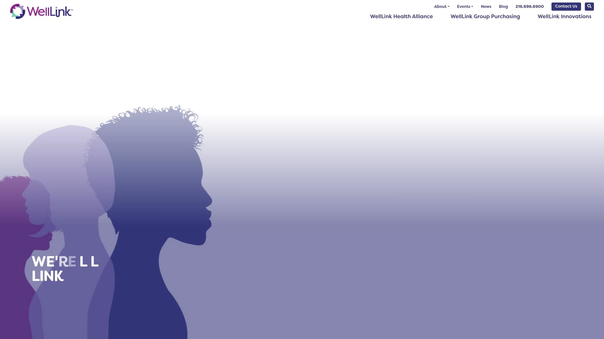 WellLink sponsor landing page advertised on Straight Outta Health IT