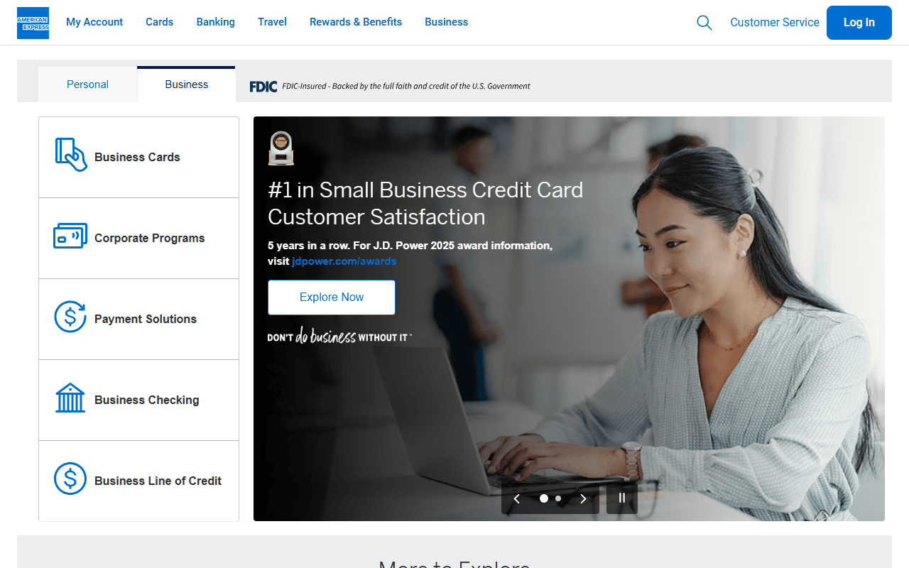 American Express sponsor landing page advertised on Men In Blazers