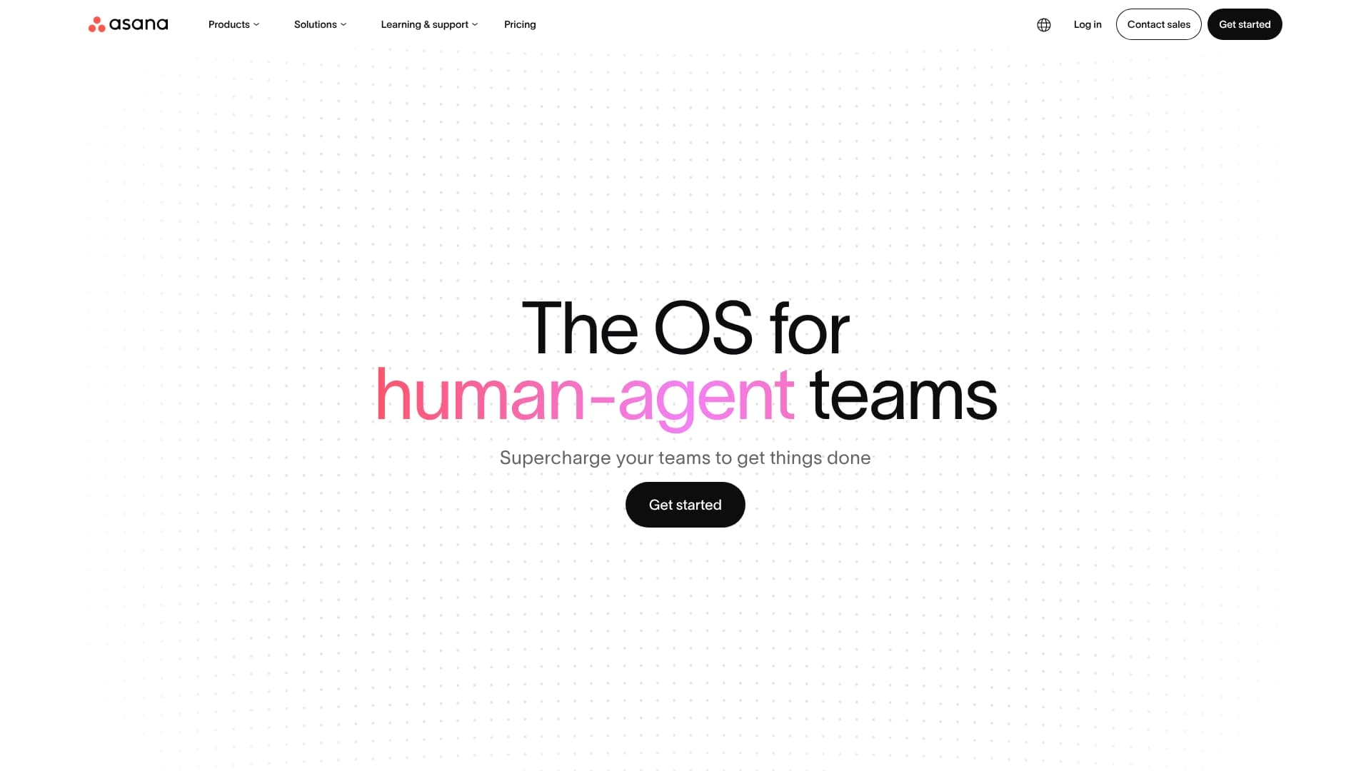 Asana sponsor landing page advertised on The Twenty Minute VC (20VC): Venture Capital | Startup Funding | The Pitch
