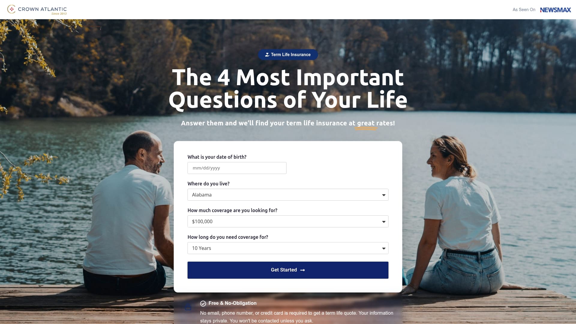 LifeForLess.com sponsor landing page advertised on The Gerry Callahan Show