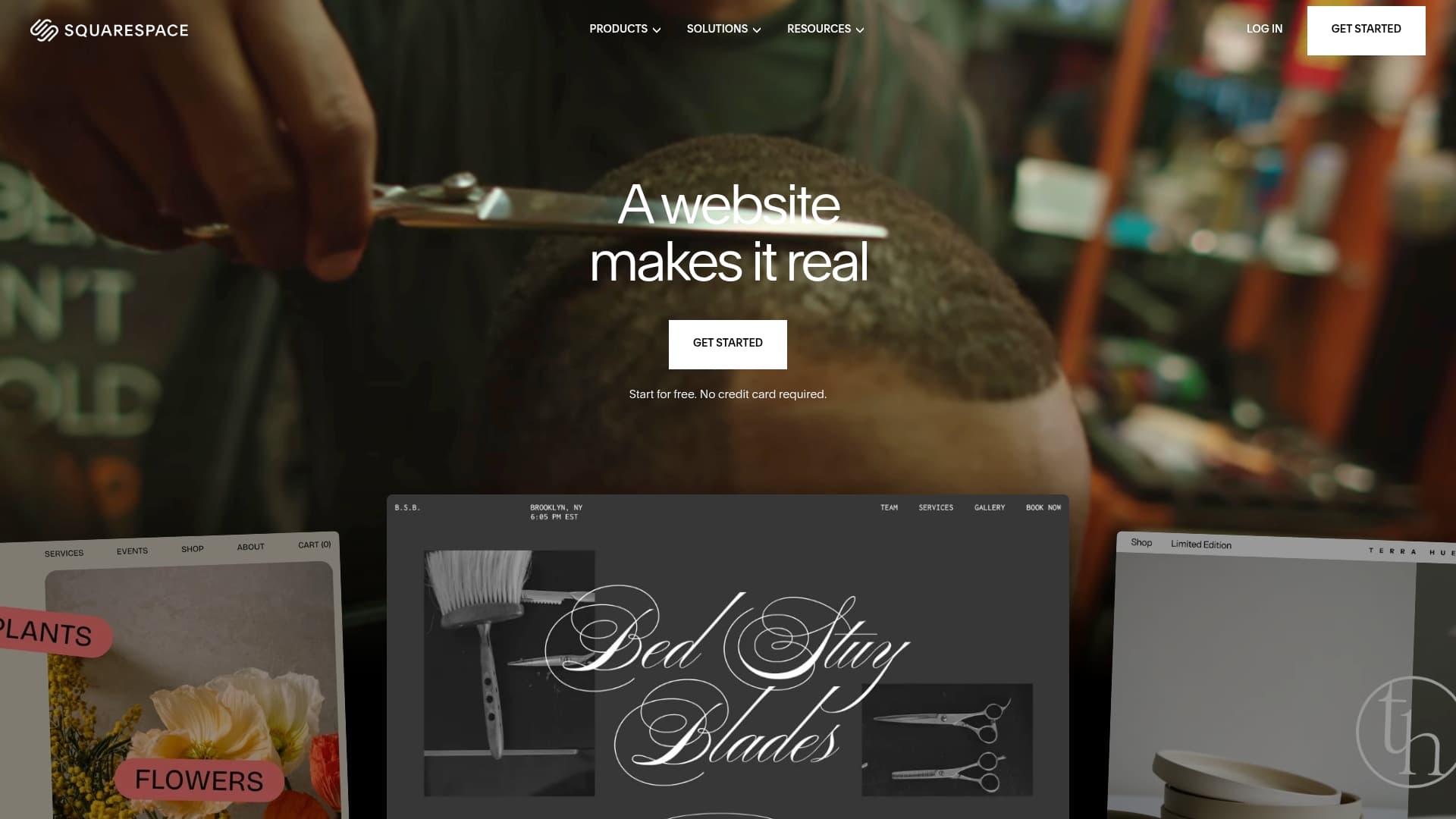 Squarespace sponsor landing page advertised on Savage Lovecast