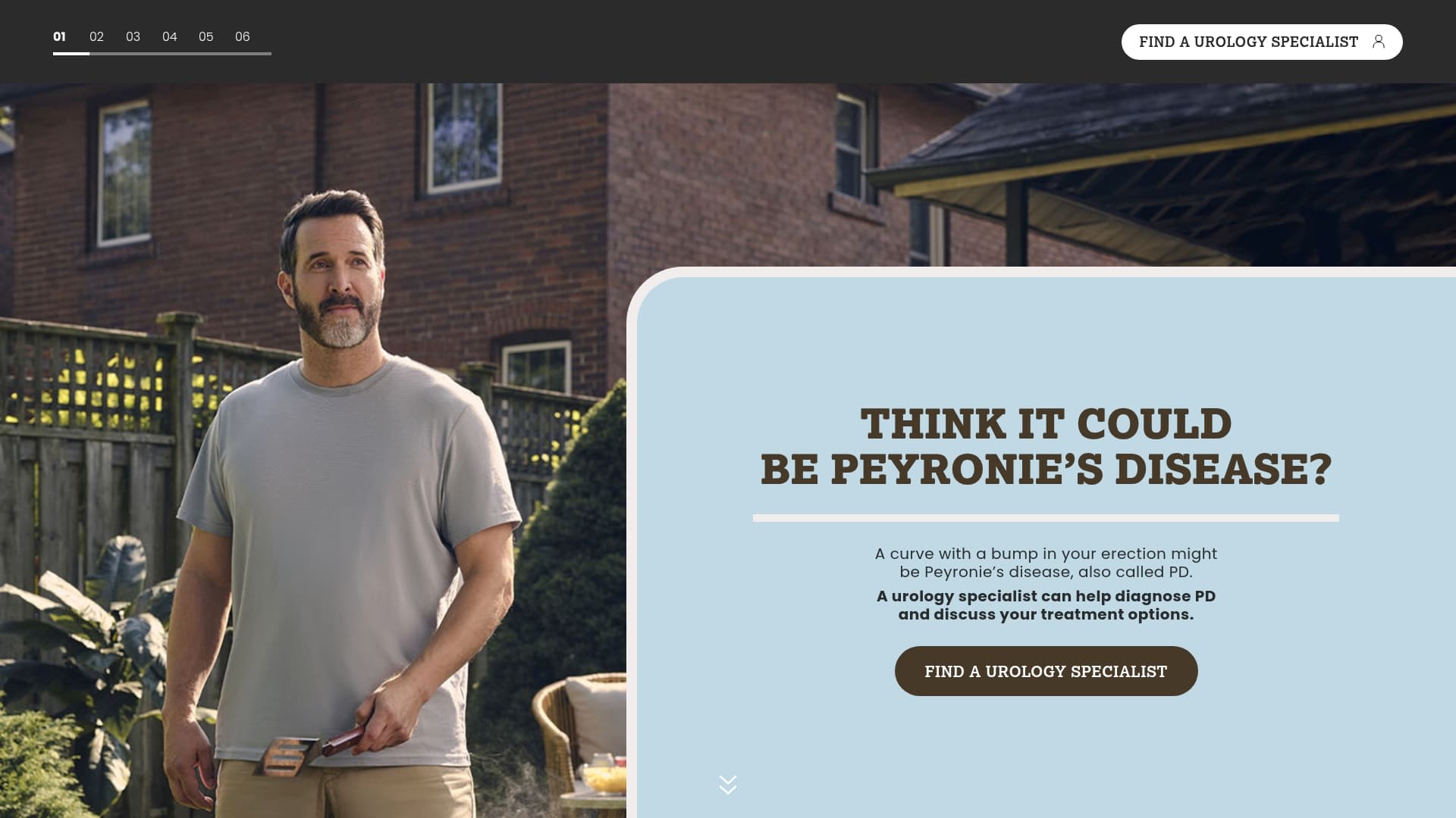 Talkaboutpd.com sponsor landing page advertised on The Rest Is Politics: US