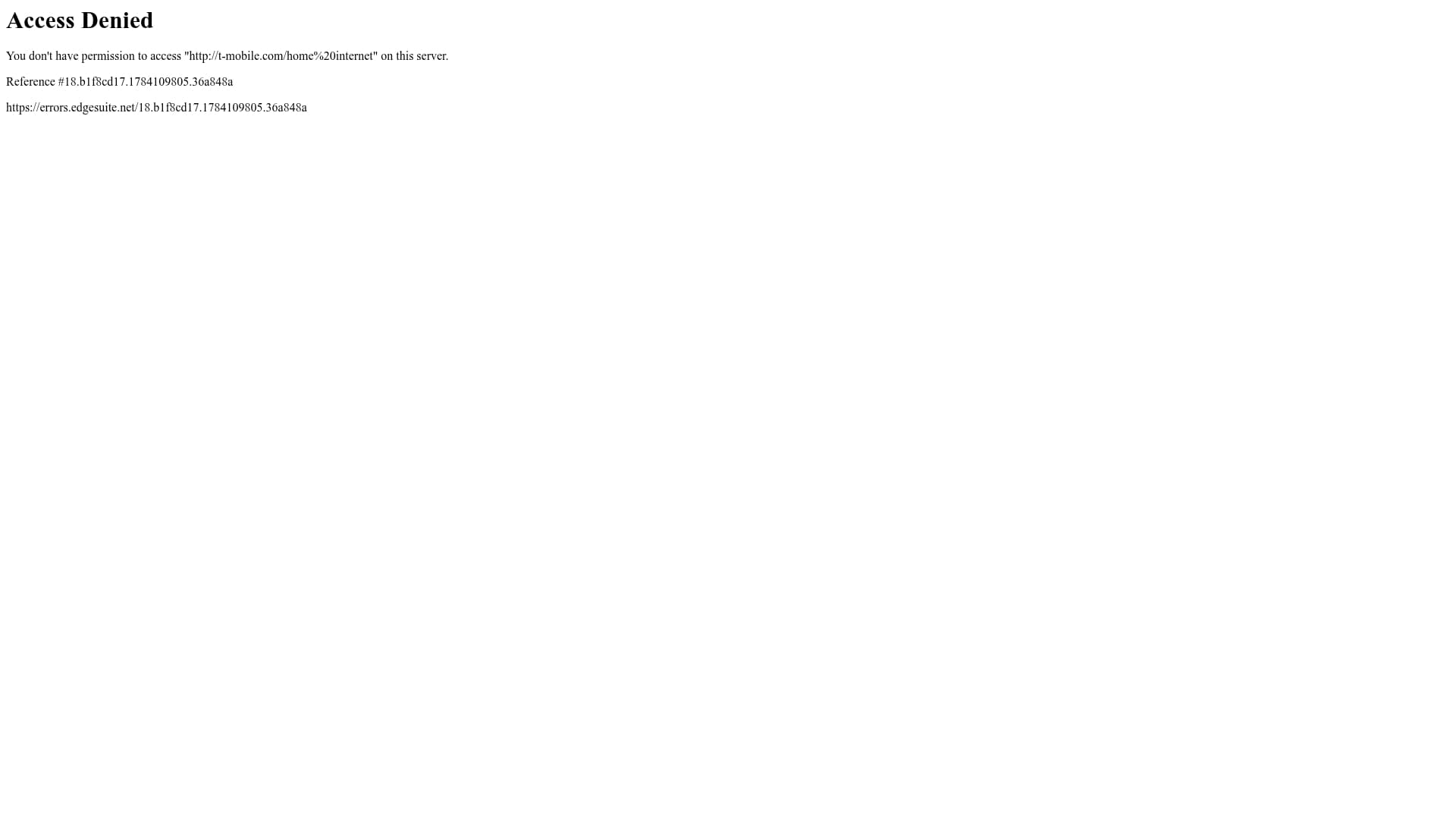 T-Mobile sponsor landing page advertised on Bear Grease