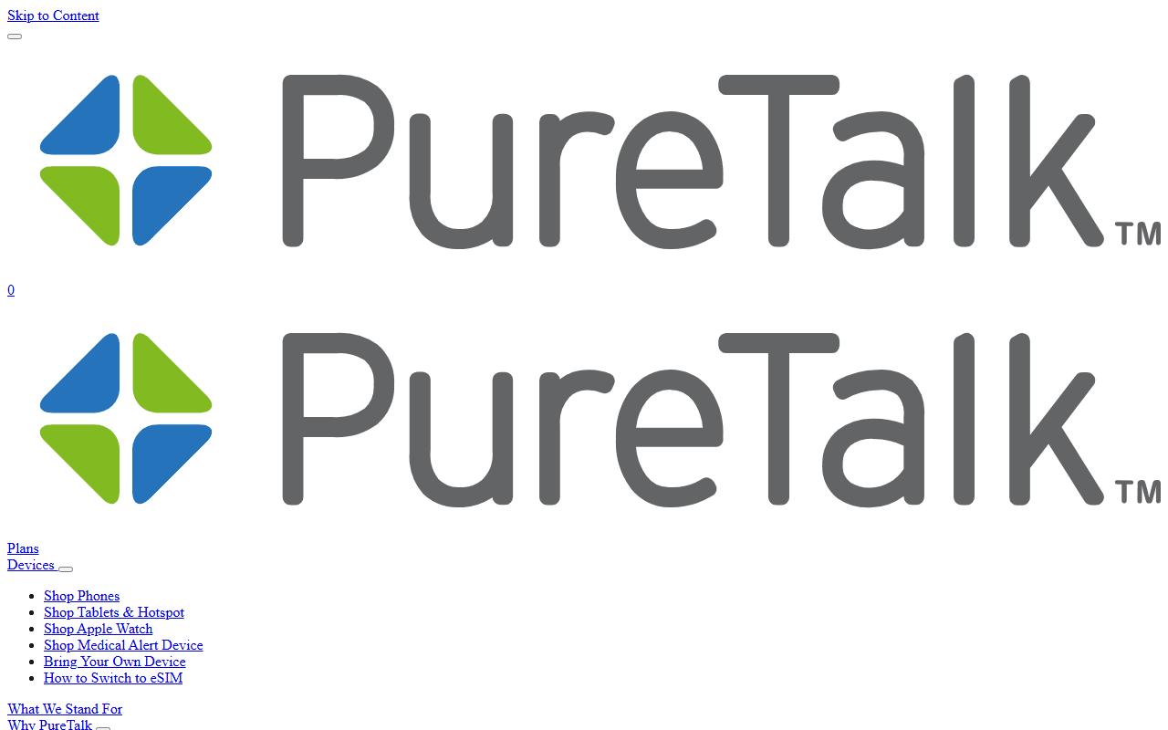 Pure Talk sponsor landing page advertised on Mark Levin Podcast