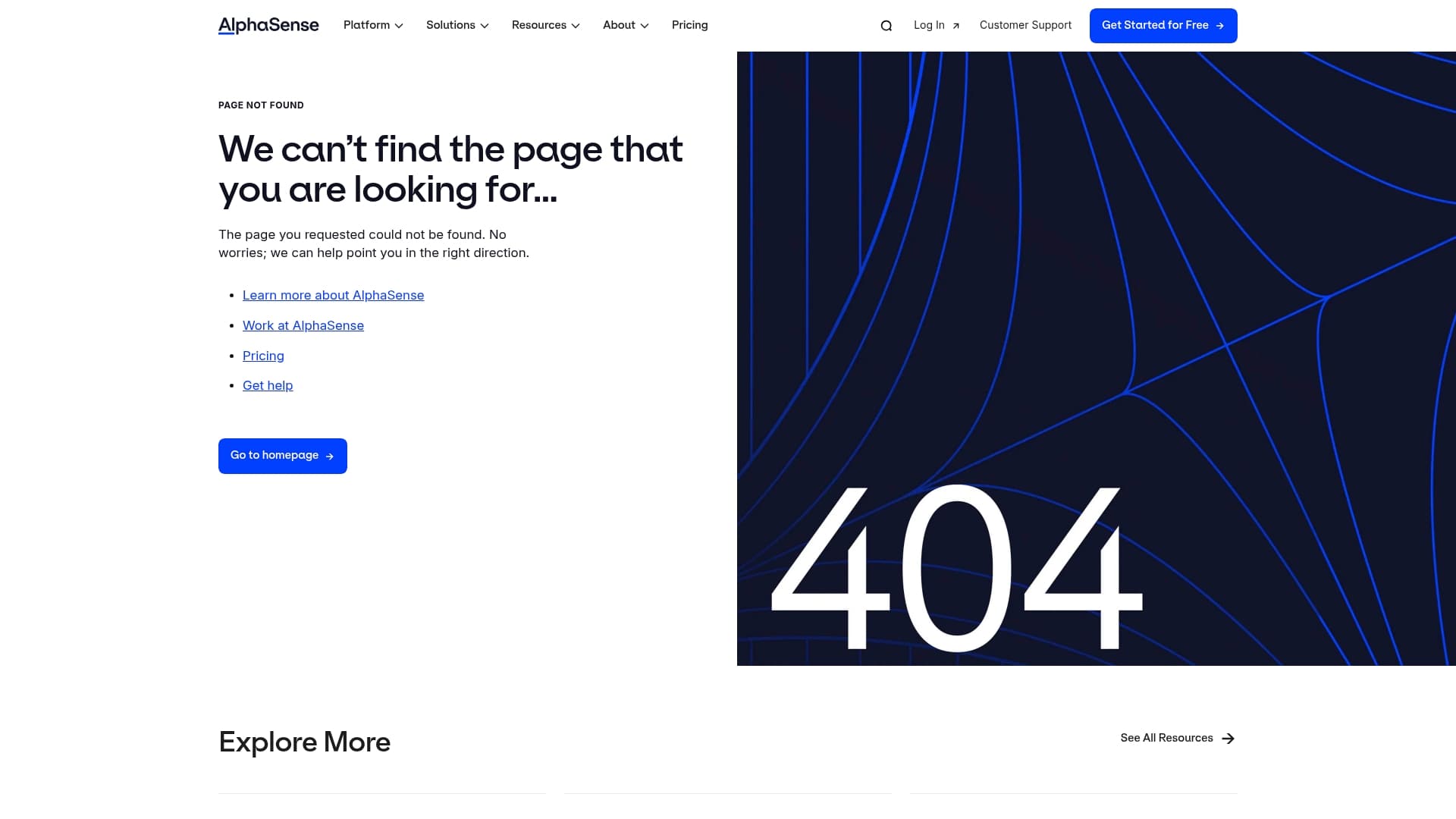 AlphaSense sponsor landing page advertised on The 10X Capital Podcast