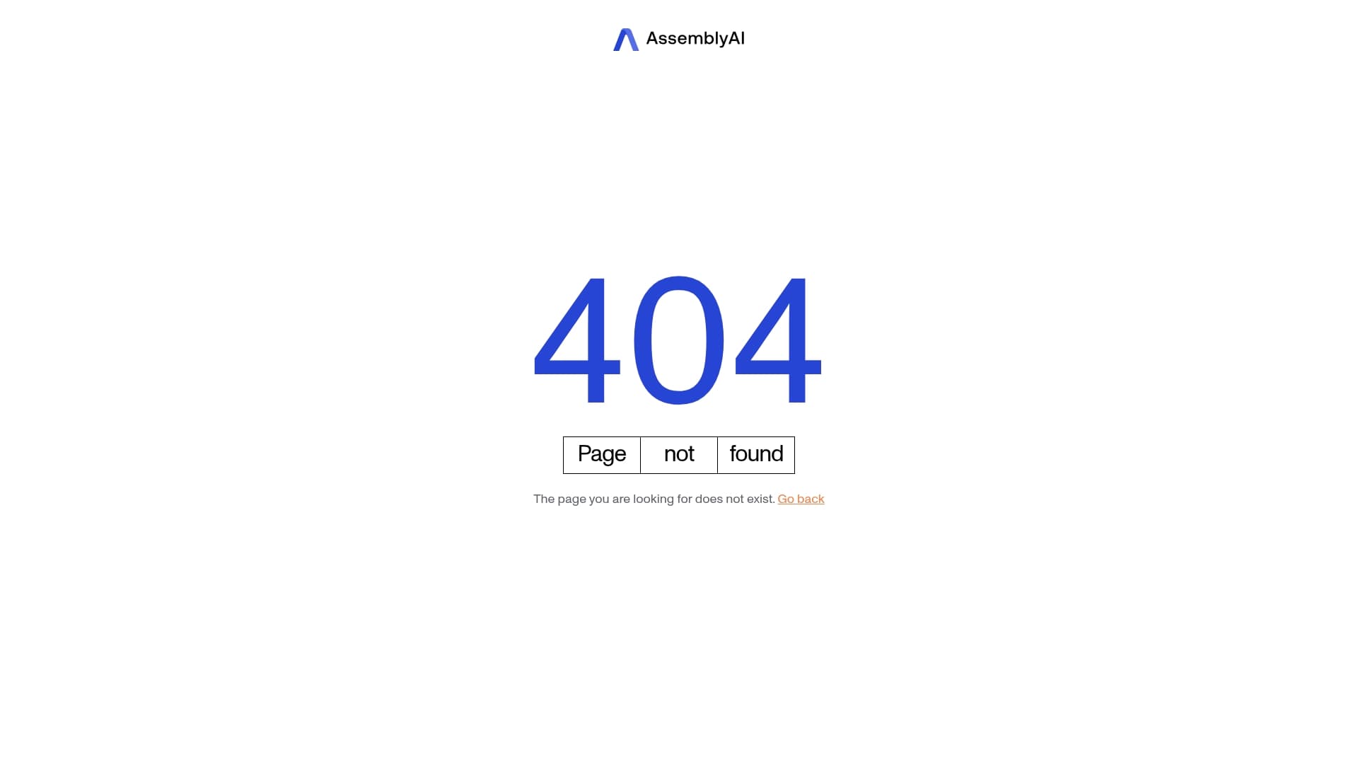 Assembly AI sponsor landing page advertised on Sourcery