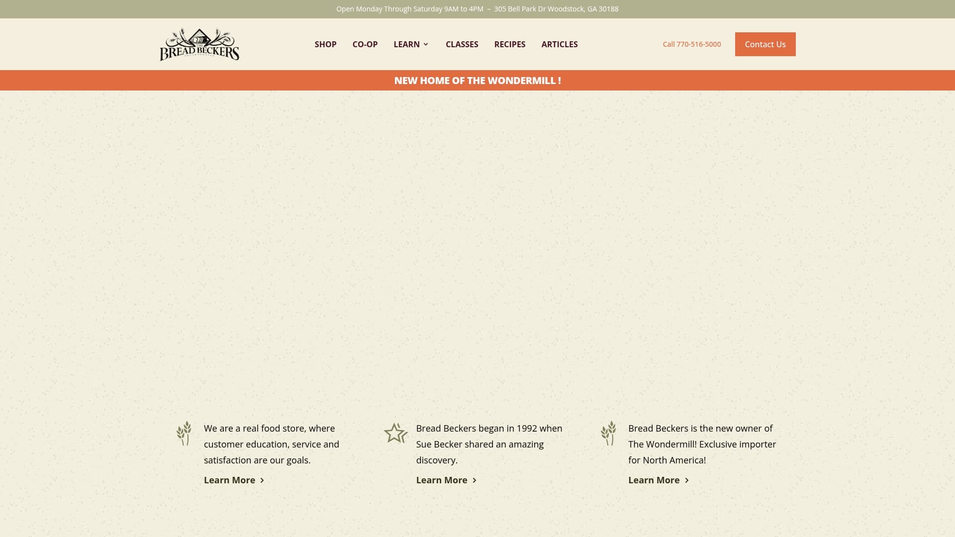 Breadbecker's Incorporated sponsor landing page advertised on Sue's Healthy Minutes with Sue Becker | The Bread Beckers