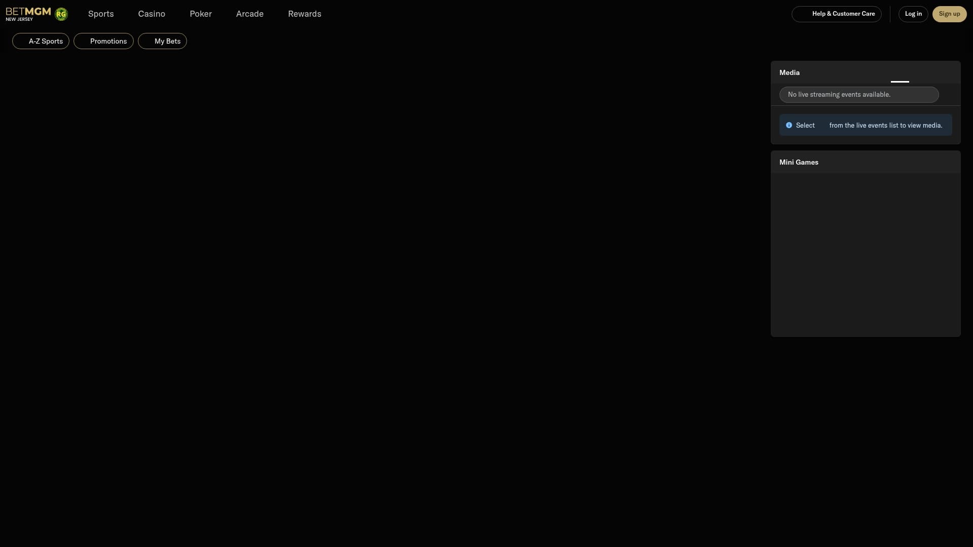 BetMGM sponsor landing page advertised on Andy Staples On3