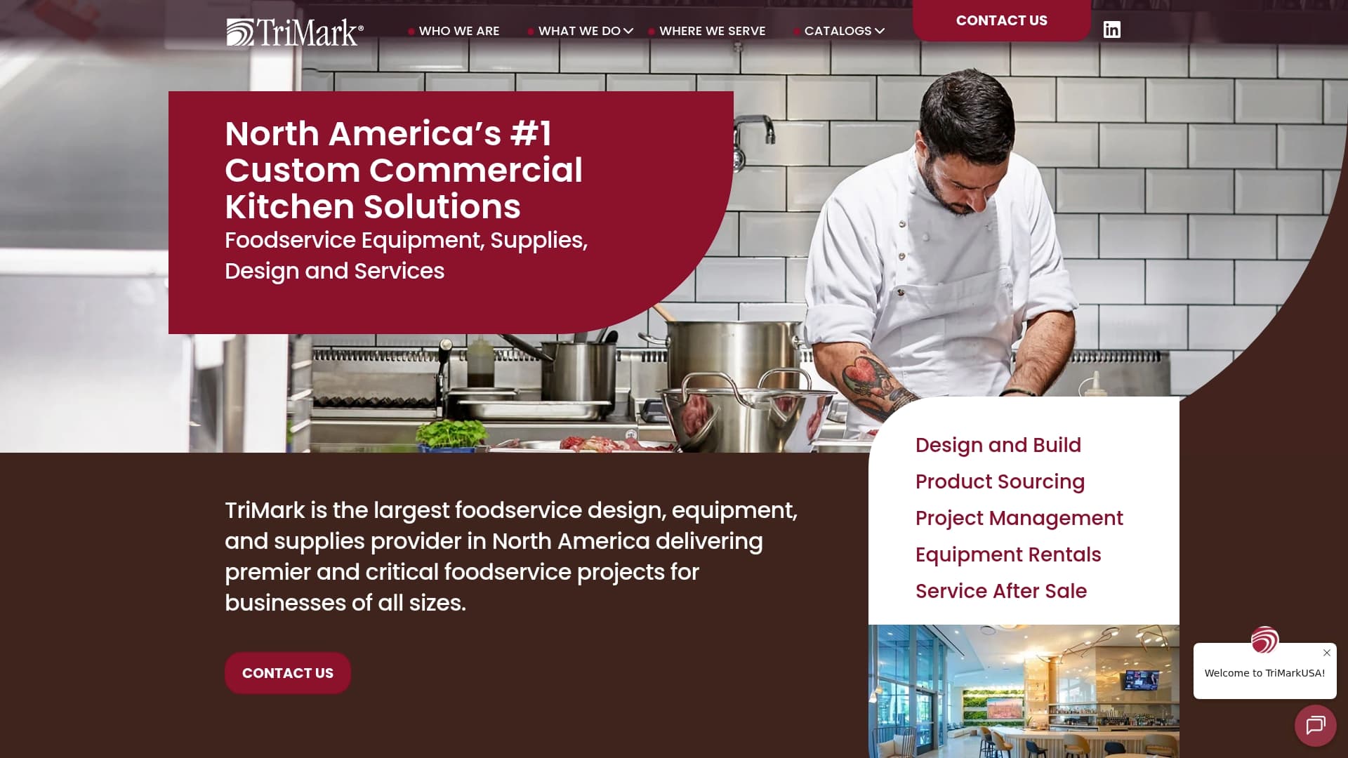 Trimark sponsor landing page advertised on Walk-In Talk Podcast