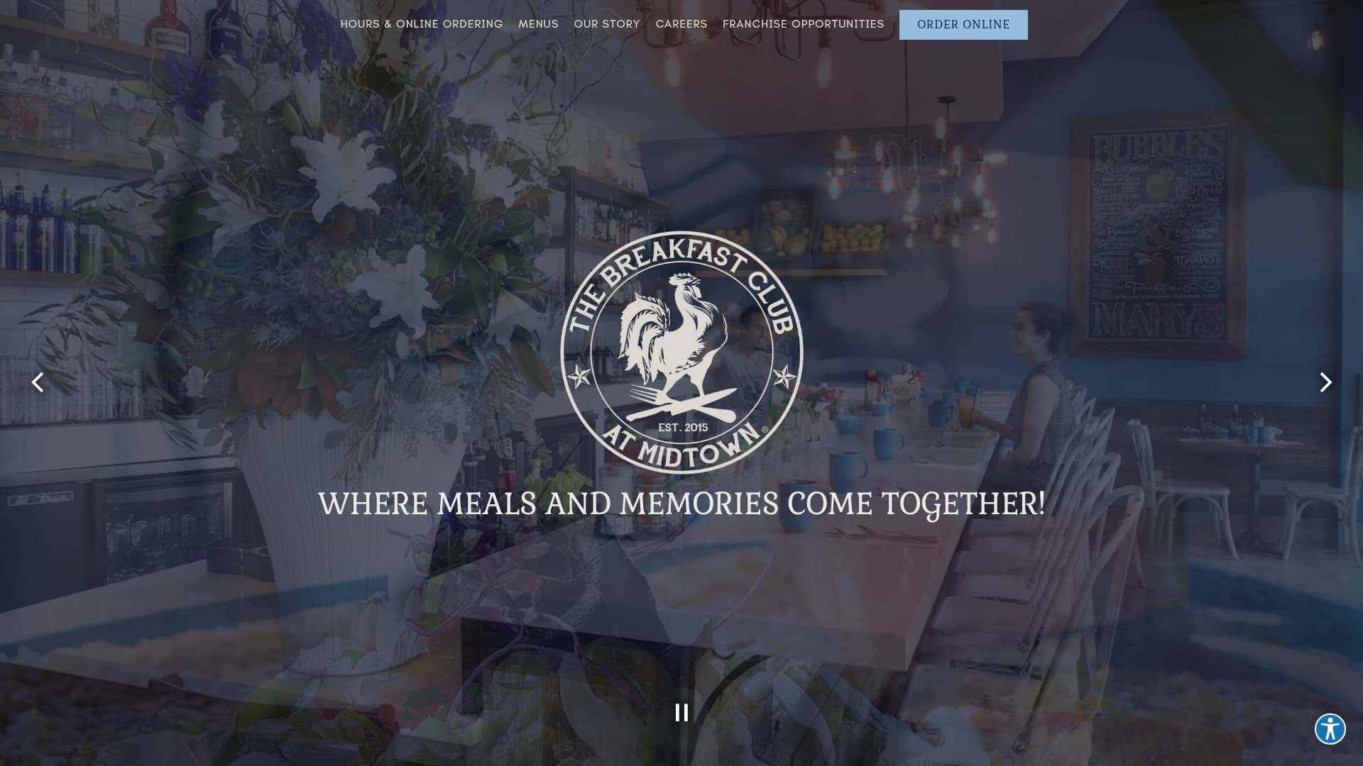 The Breakfast Club sponsor landing page advertised on Brock and Salk