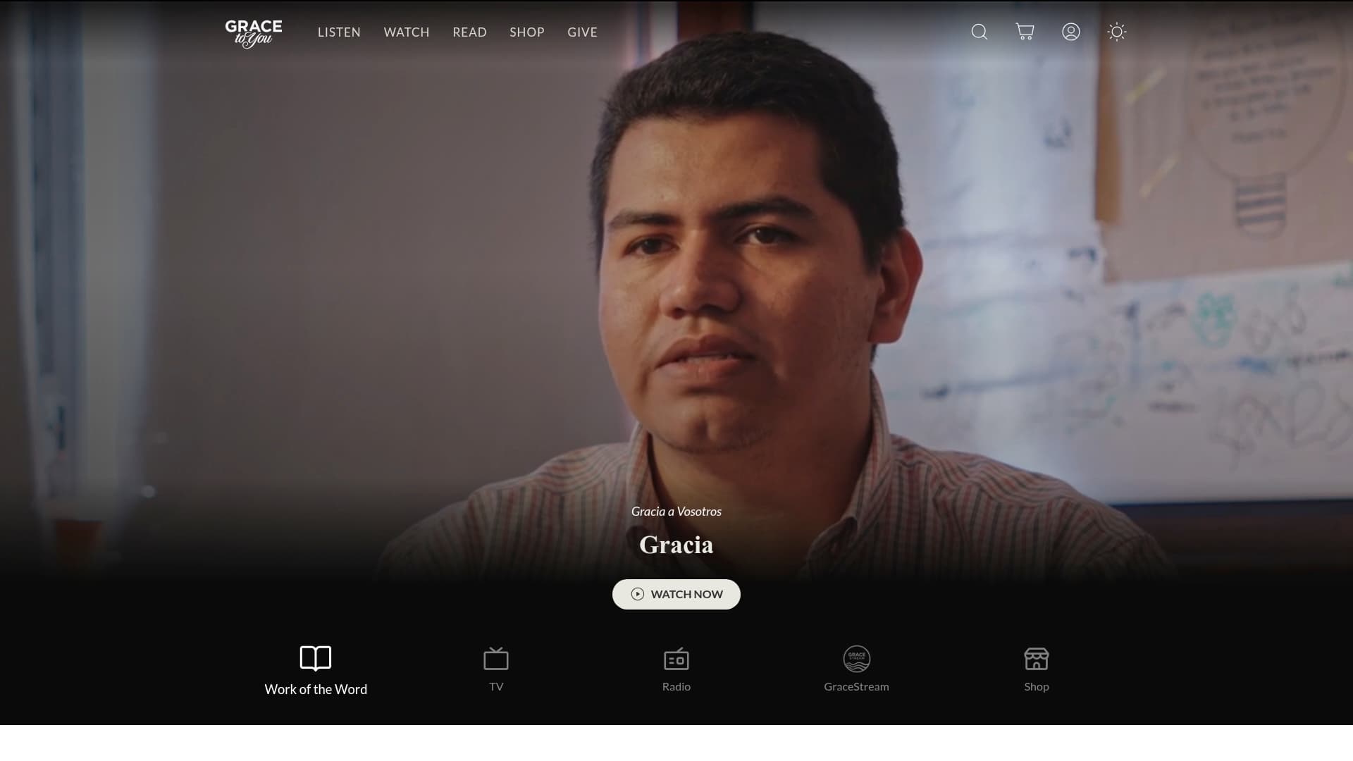 Grace to You sponsor landing page advertised on Grace to You: Radio Podcast