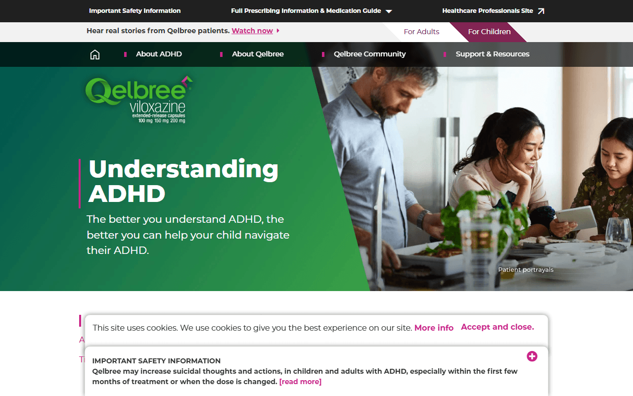 ADHD Treatment sponsor landing page advertised on Mad Money w/ Jim Cramer