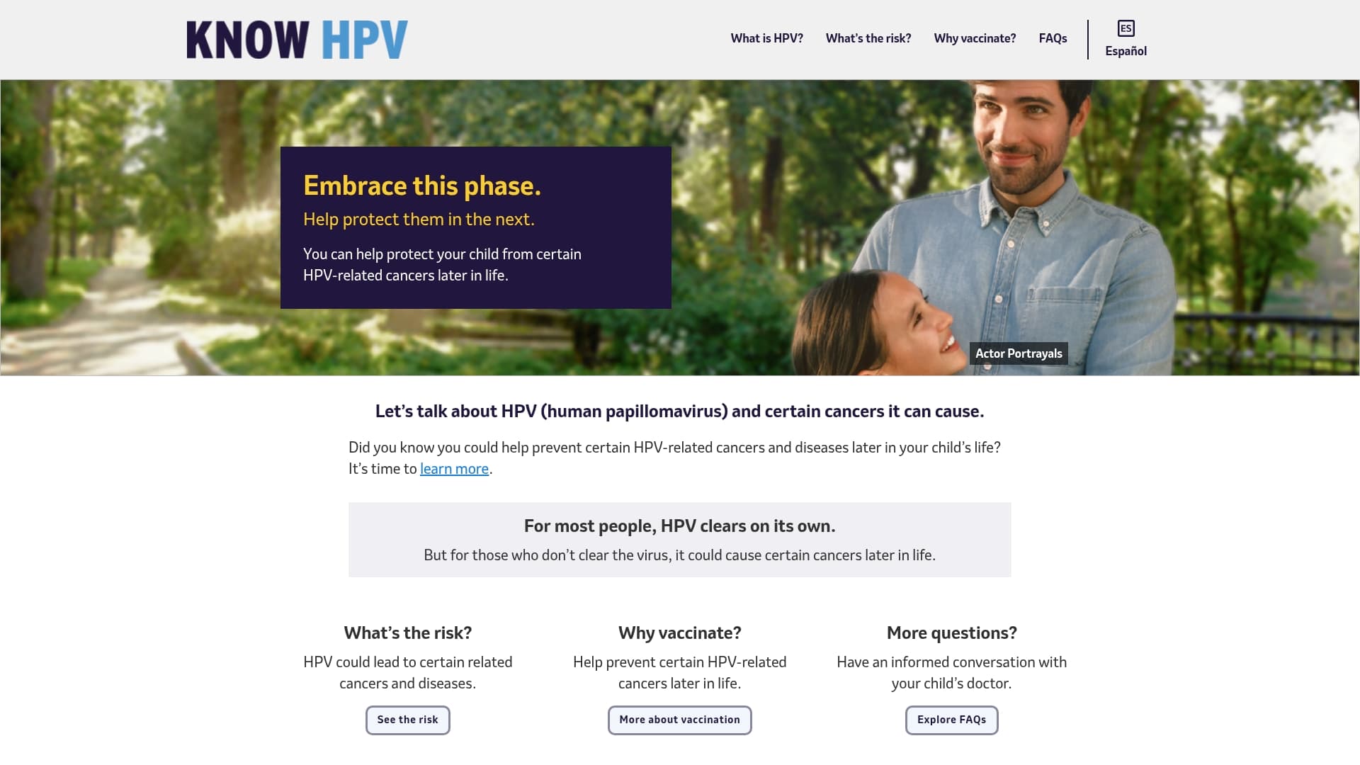 Merck sponsor landing page advertised on Critical Role