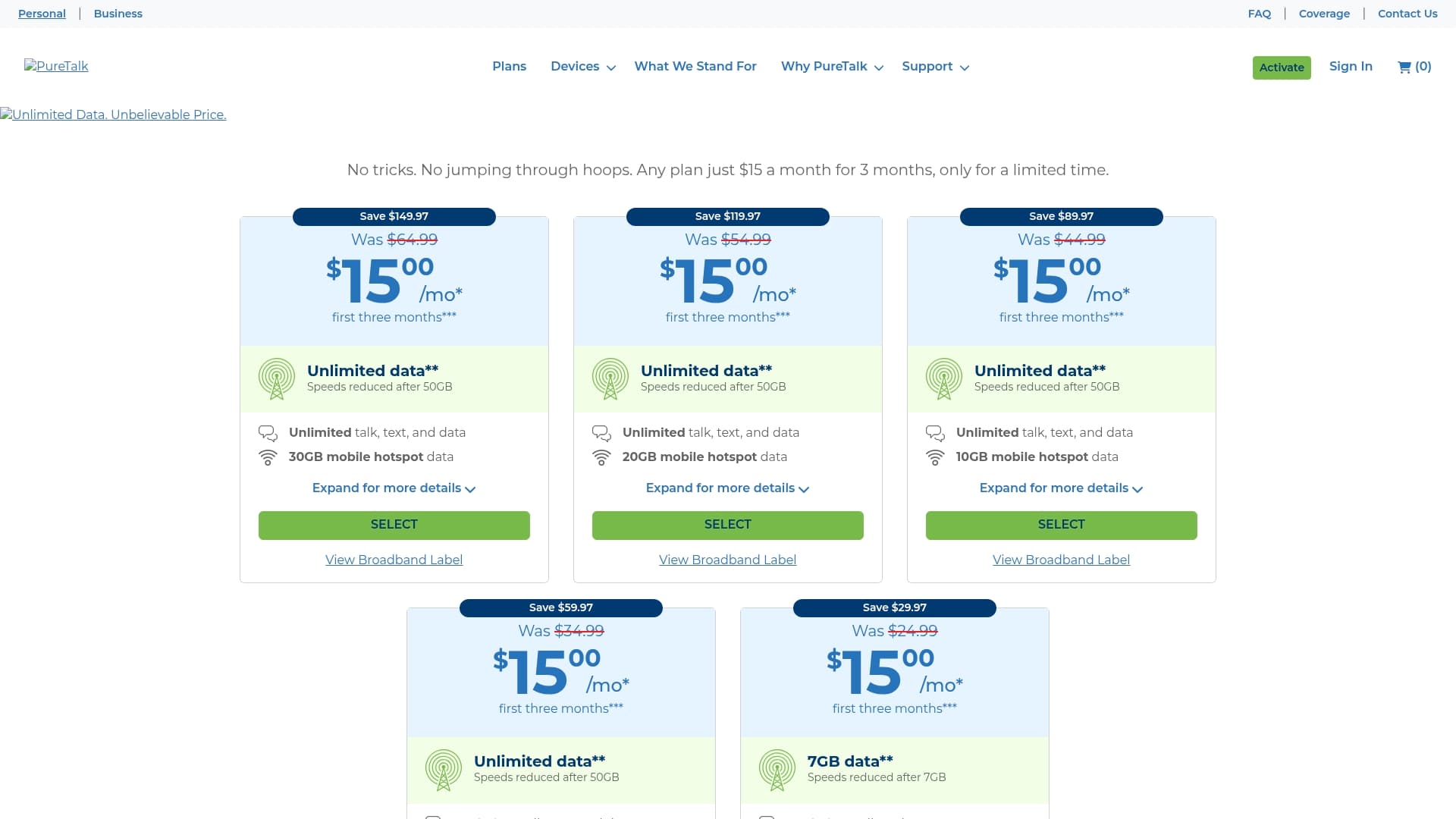 Pure Talk sponsor landing page advertised on The Michael Knowles Show