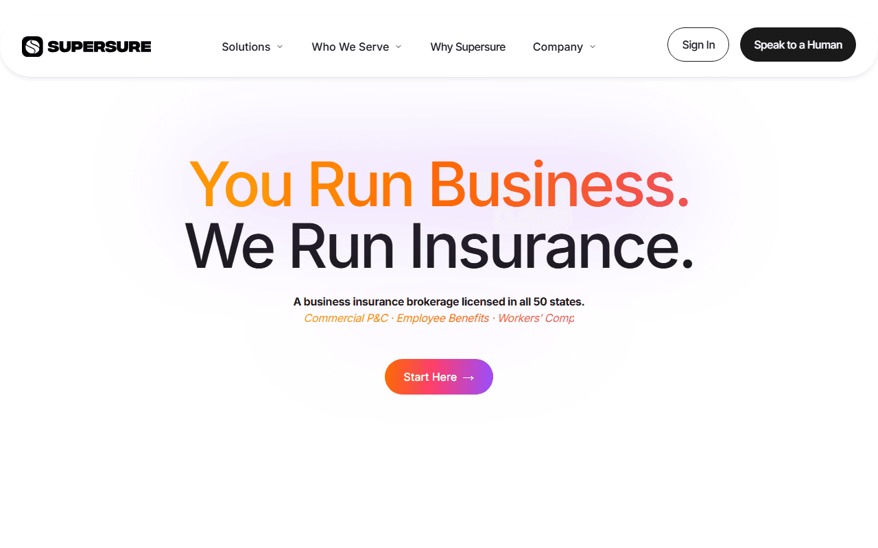 SuperShore sponsor landing page advertised on The Ben Shapiro Show
