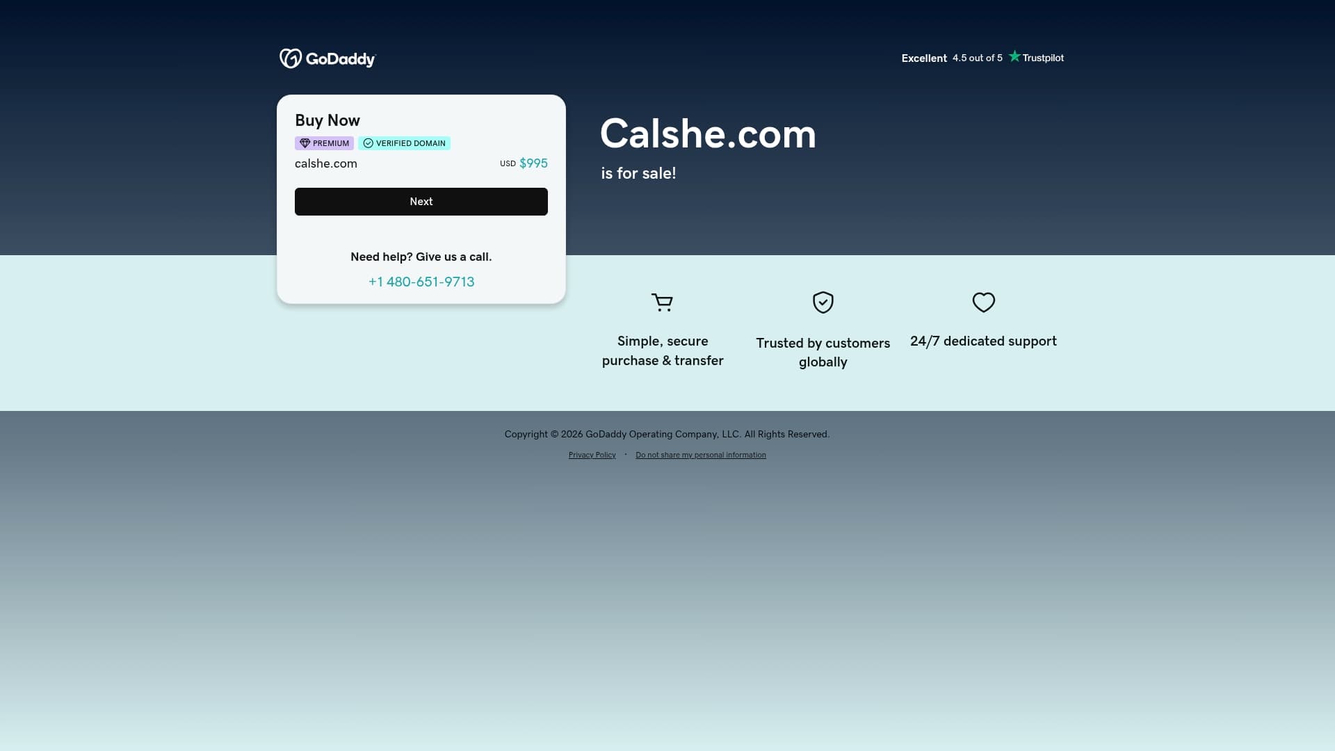 Kalshi sponsor landing page advertised on The Dan Bongino Show