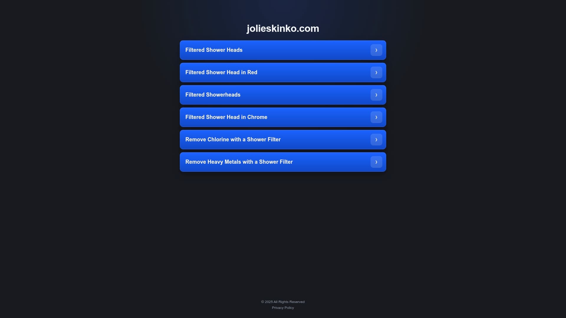 Jolie sponsor landing page advertised on Pod Save America