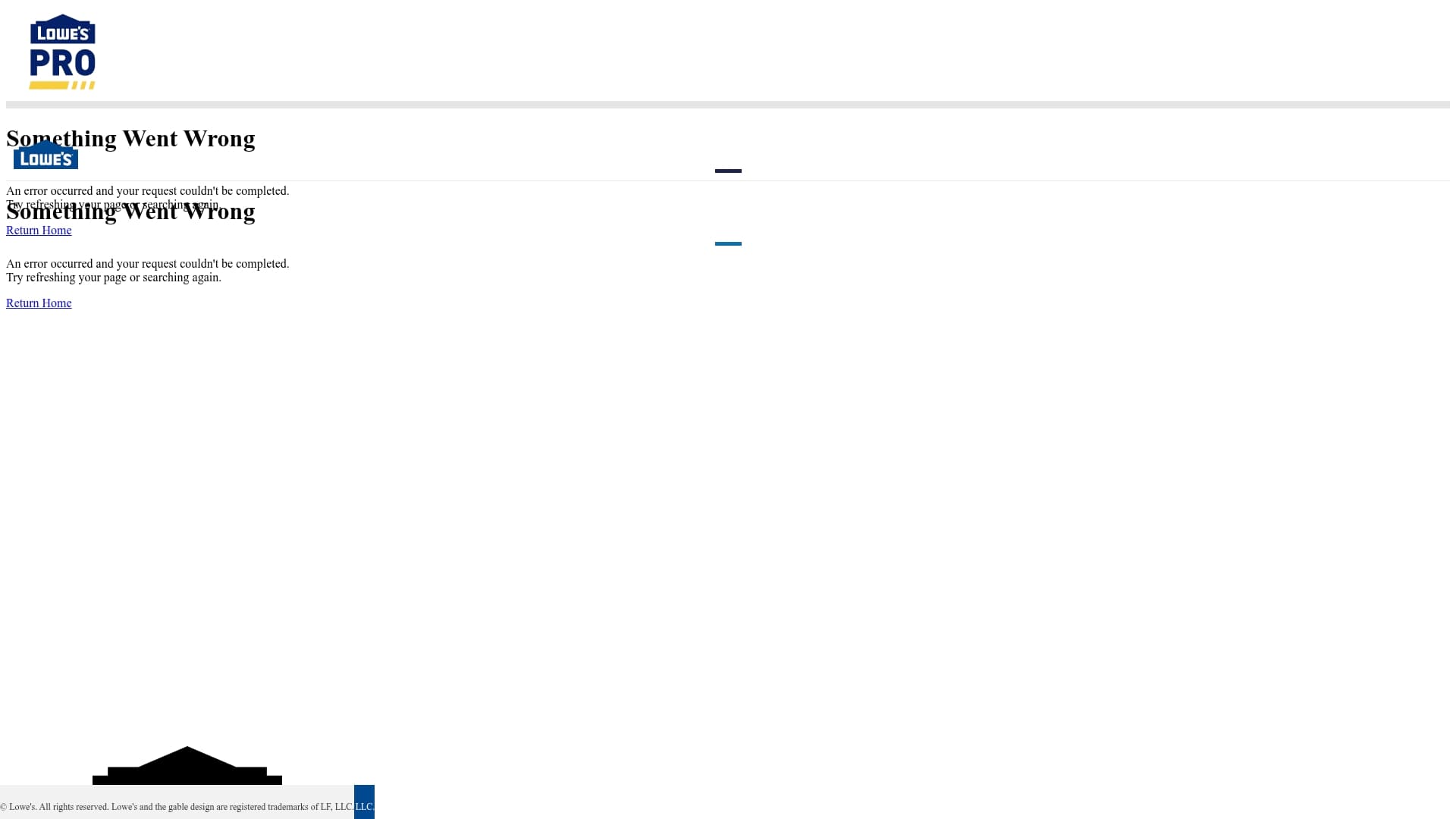 Lowe's sponsor landing page advertised on The Affair…with Anna Williamson