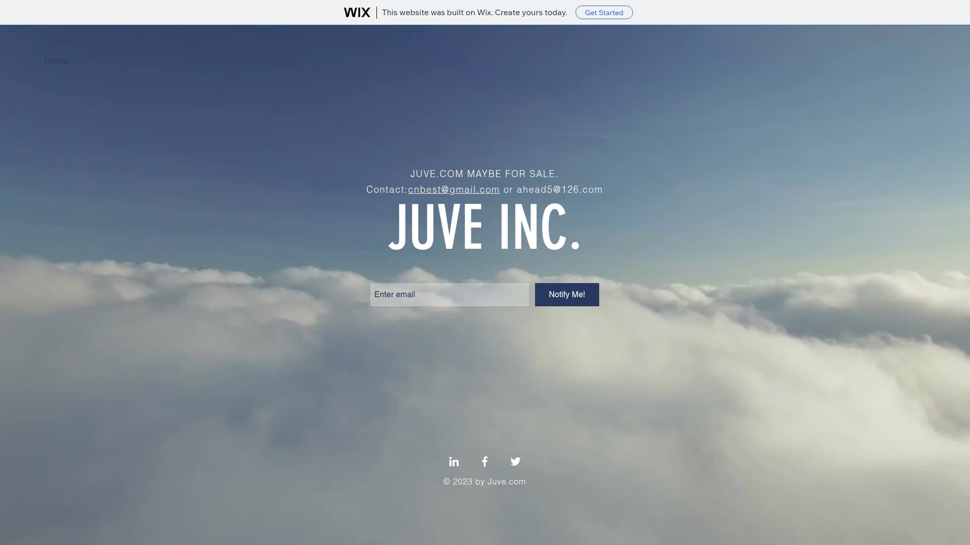 Juve sponsor landing page advertised on The Spillover with Alex Clark