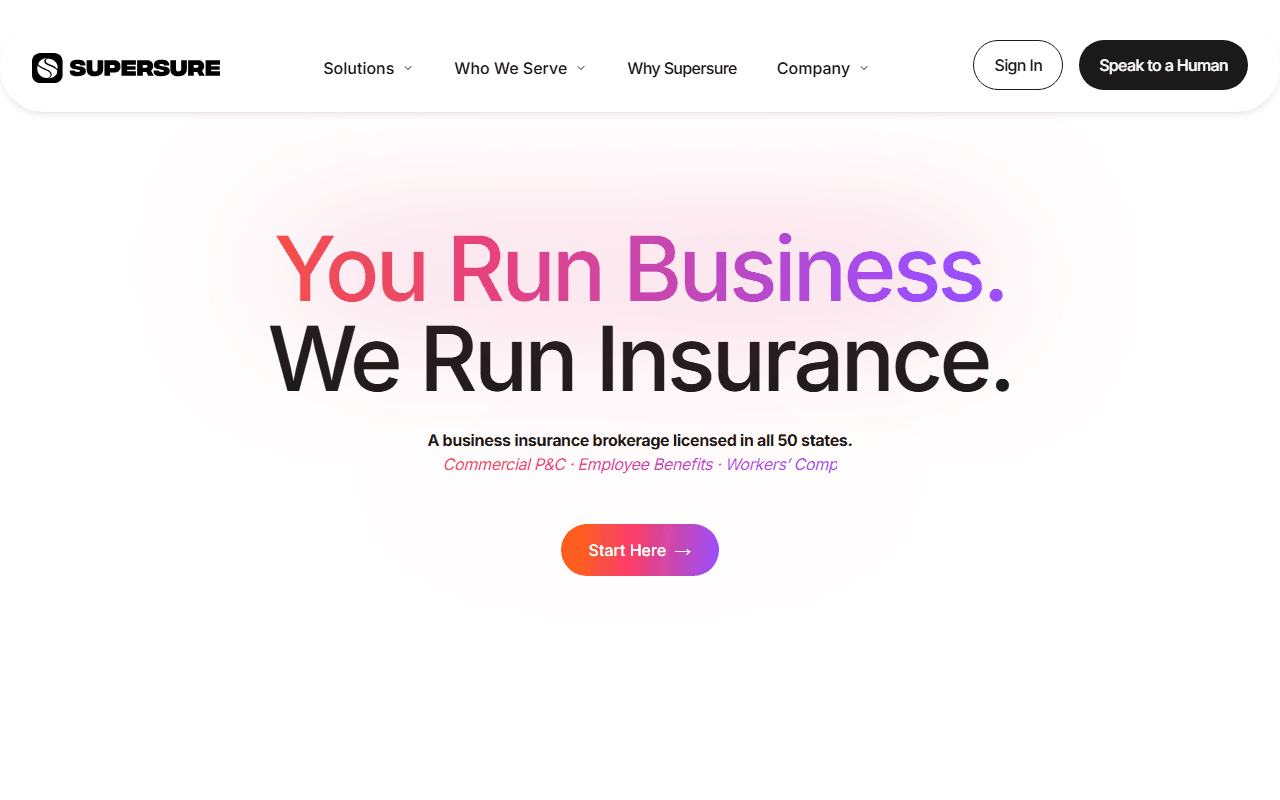 SuperShore sponsor landing page advertised on The Matt Walsh Show