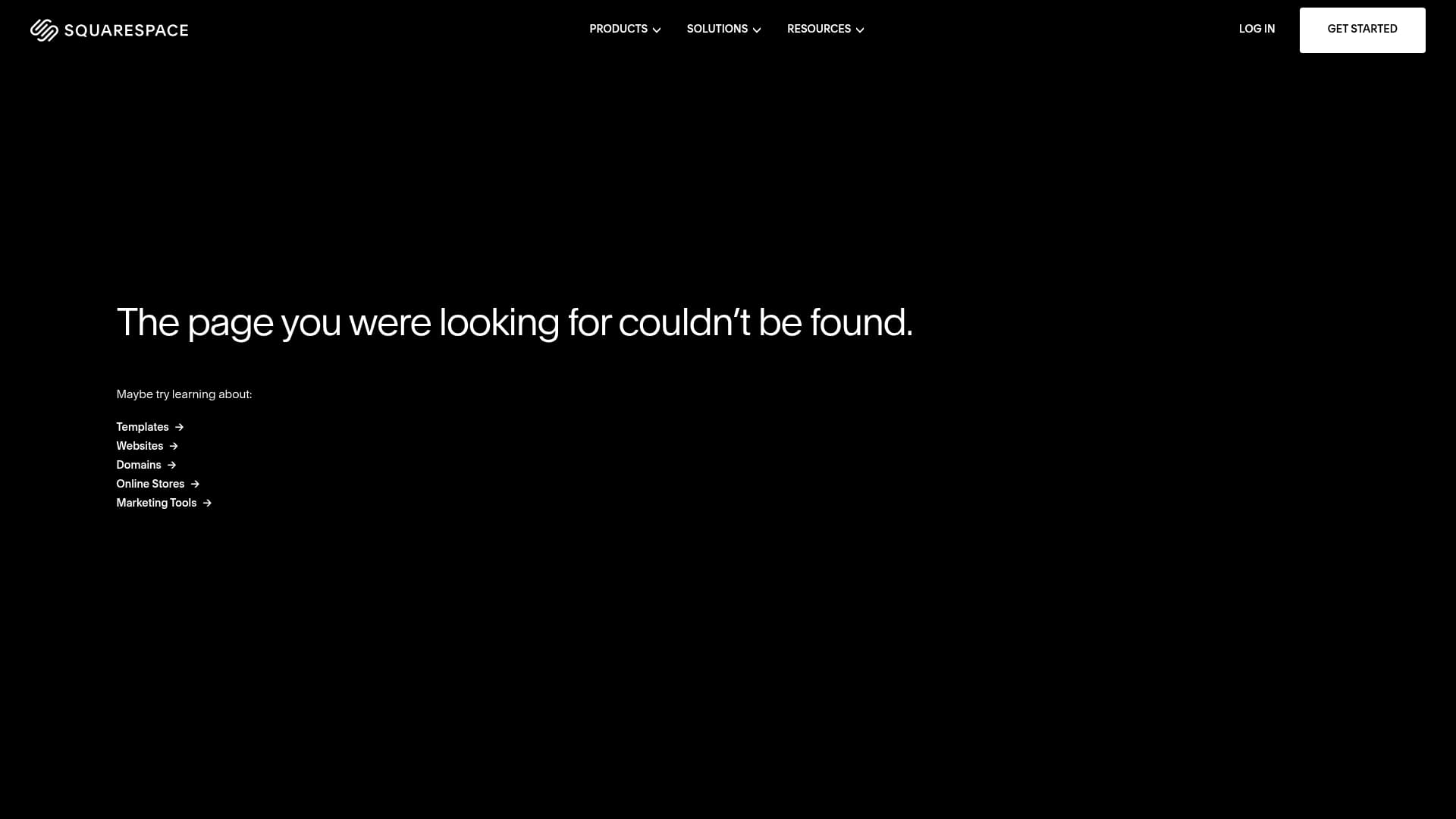 Squarespace sponsor landing page advertised on The Basement Yard