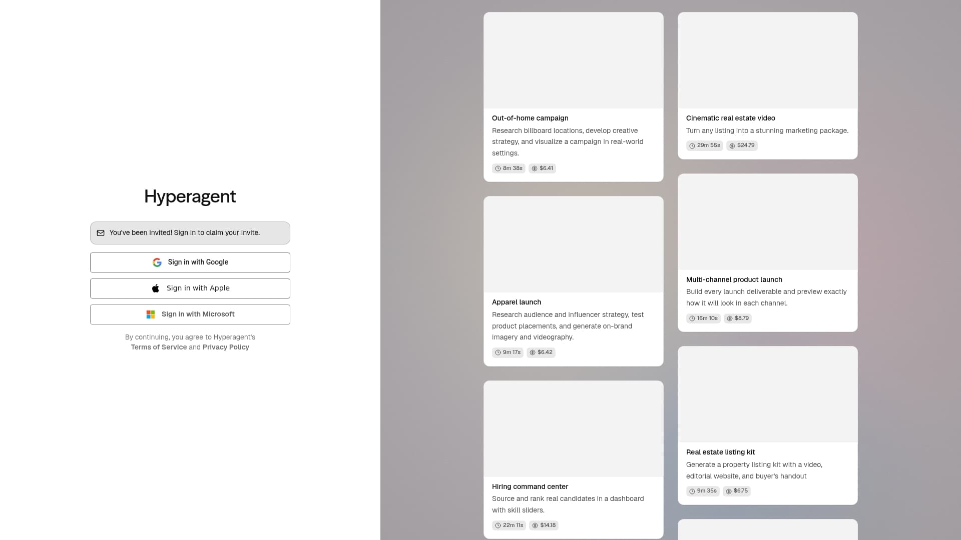 HyperAgent sponsor landing page advertised on The AI Breakdown: Daily Artificial Intelligence News and Discussions