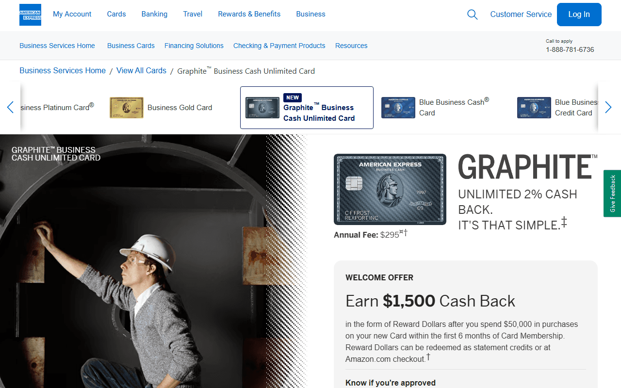 American Express sponsor landing page advertised on Big Brother Recaps & Live Feed Updates from Rob Has a Podcast