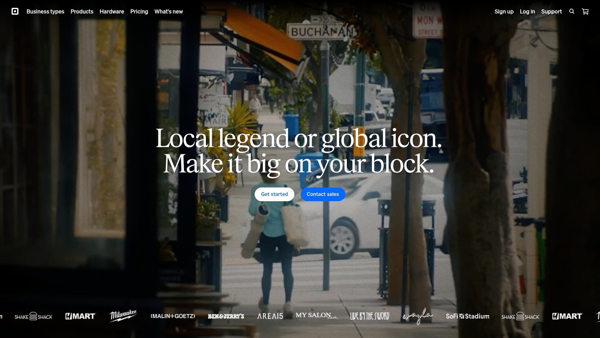 Square sponsor landing page advertised on FantasyPros - Fantasy Football Podcast