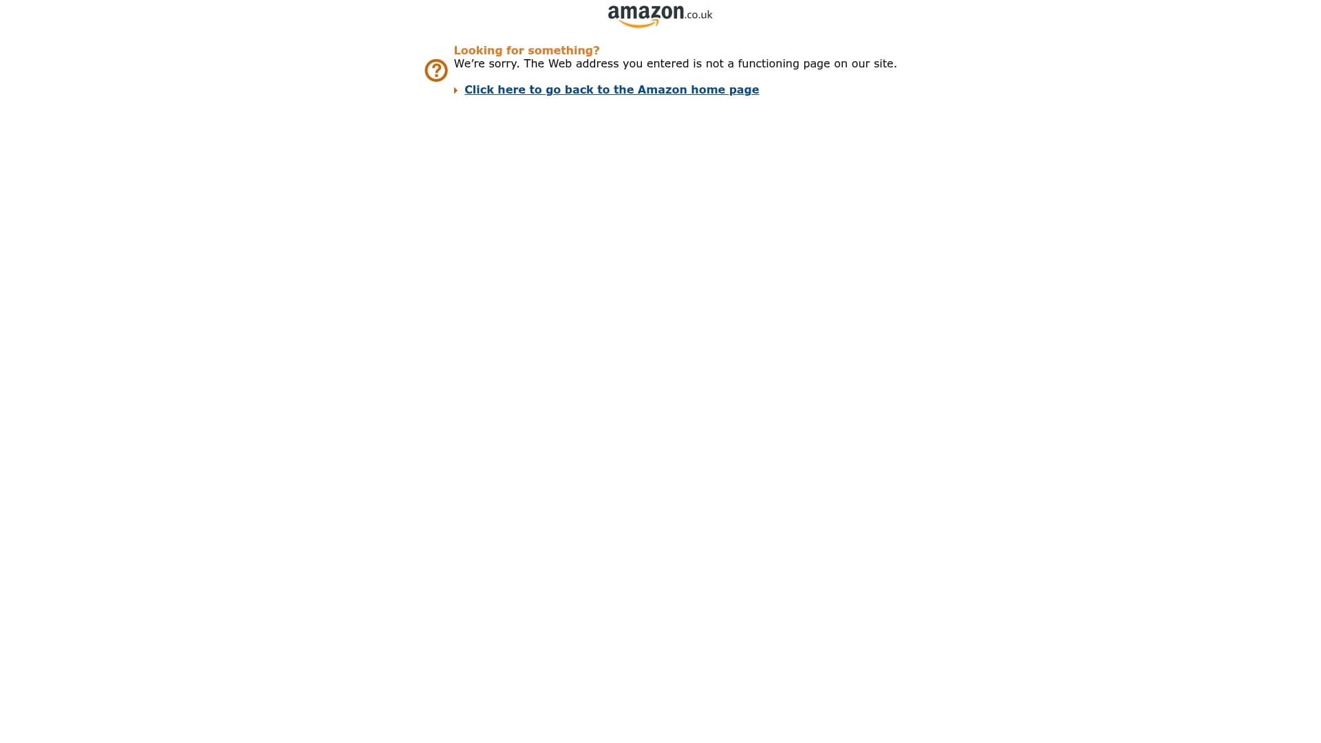 Amazon sponsor landing page advertised on The Rest Is History