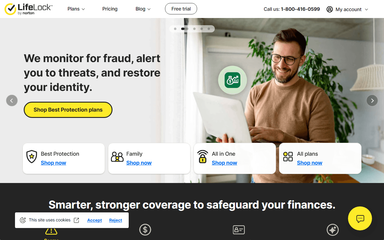 LifeLock sponsor landing page advertised on The Breakfast Club