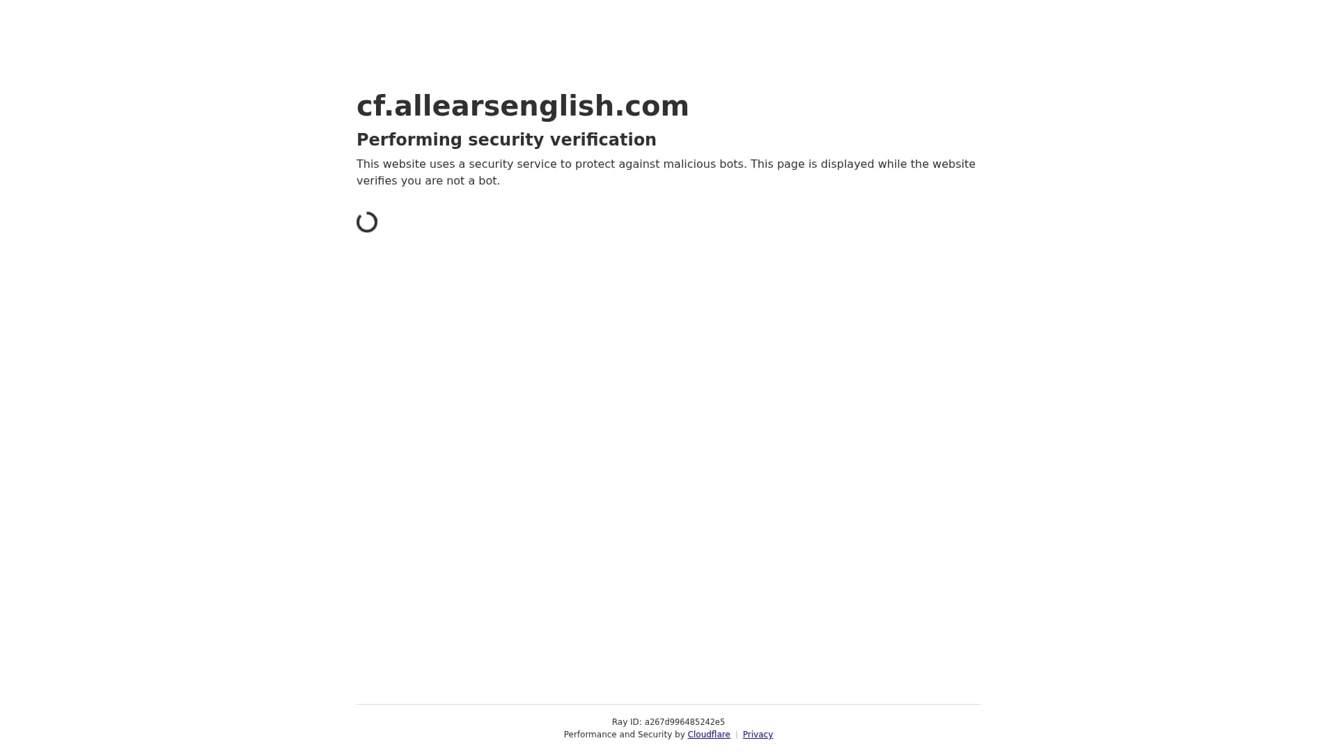 All Ears English sponsor landing page advertised on All Ears English Podcast