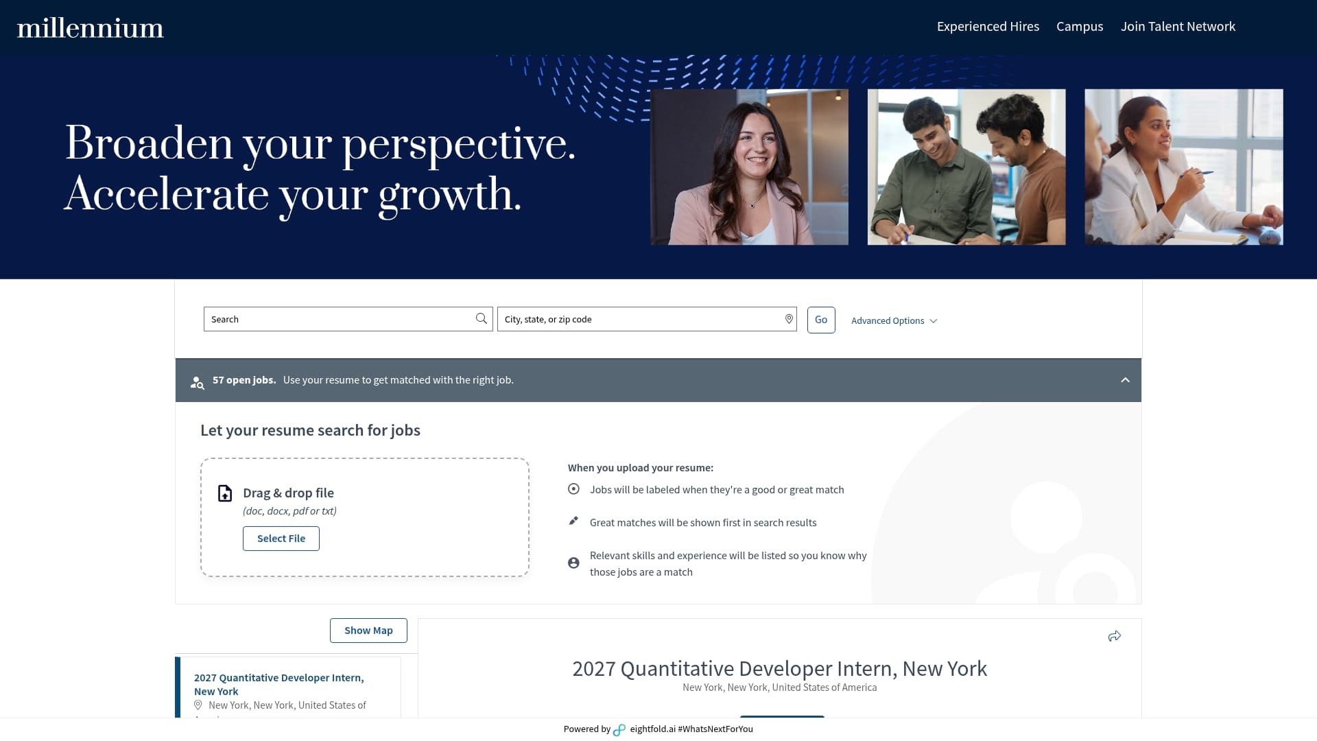 Millennium (MLM/MLP) sponsor landing page advertised on The Rest Is History